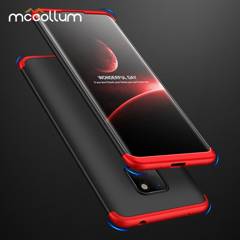 

For Huawei Mate 20 Lite Case 360 Degree Full Protection Hard PC Shockproof Matte Case Huawei Mate 20 Pro Coque Etui Kryt Mate20