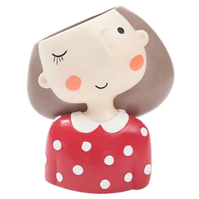 Succulent Plant Pot Flower Plant Pot Girl Flower Planter Flowerpot Create Design Little Princess Home Garden Bonsai Pots Succulent Plant Pot Flower Plant Pot Girl Flower Planter Flowerpot Create Design Little Princess Home Garden Bonsai Pots