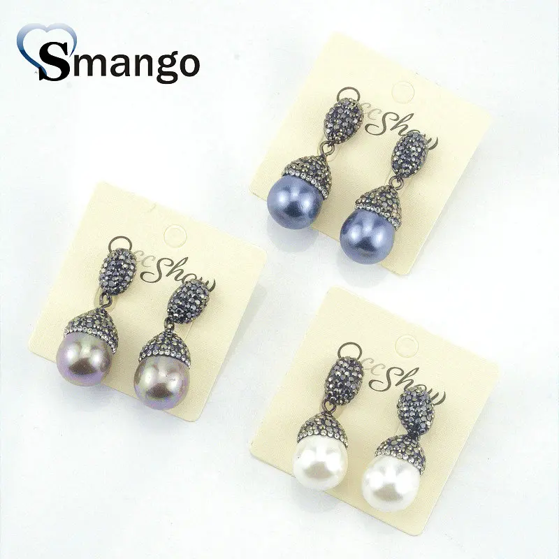 

5 Pairs,The Pearl Earring,Earring for Women Fashion Design,3Color, Can Wholesale, Hoop Earrings for Women