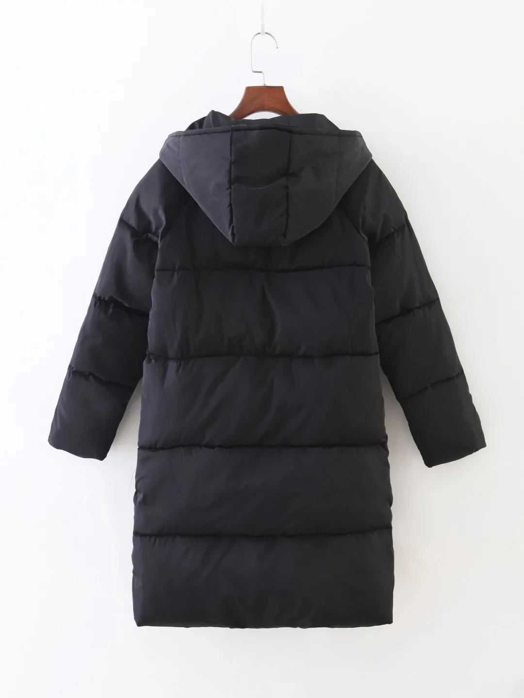 New 2018 Winter Jacket Coat Women Down Parka Plus Size Thick Warm Long Loose Hooded Snow Wear Cotton Padded Quilted Jacket