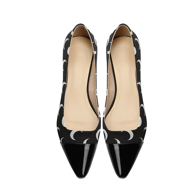 Vache Pour Asumer Chaussures Décontracté Peu Femmes Printemps Cuir pourpre Talons Noir Femme Synthétique 2019 En De Bas Profonde Nouveau q7rBHwI7