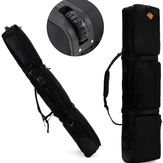 152/ 160/ 165/ 175cm SnowBoard Bag With Wheels /quality thick material