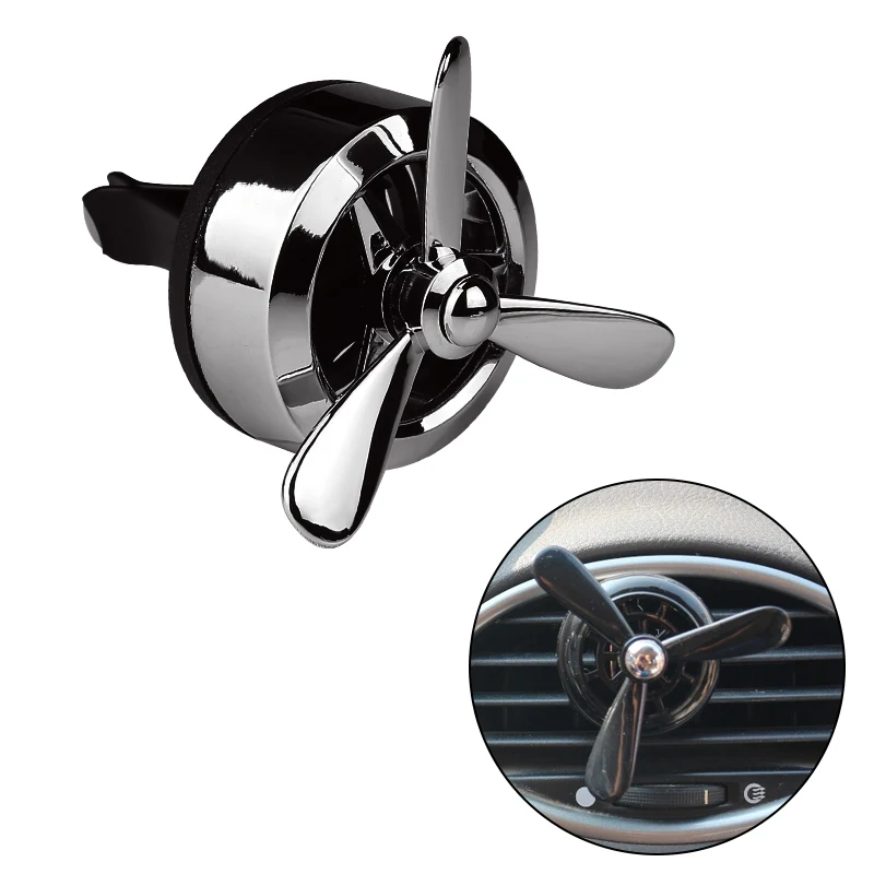 

Car Decor Black Air Freshener Auto Decoration 2 Scent Air Force 2 Car-styling Solid Fragrance Clip Car Air Vent Perfume KG001
