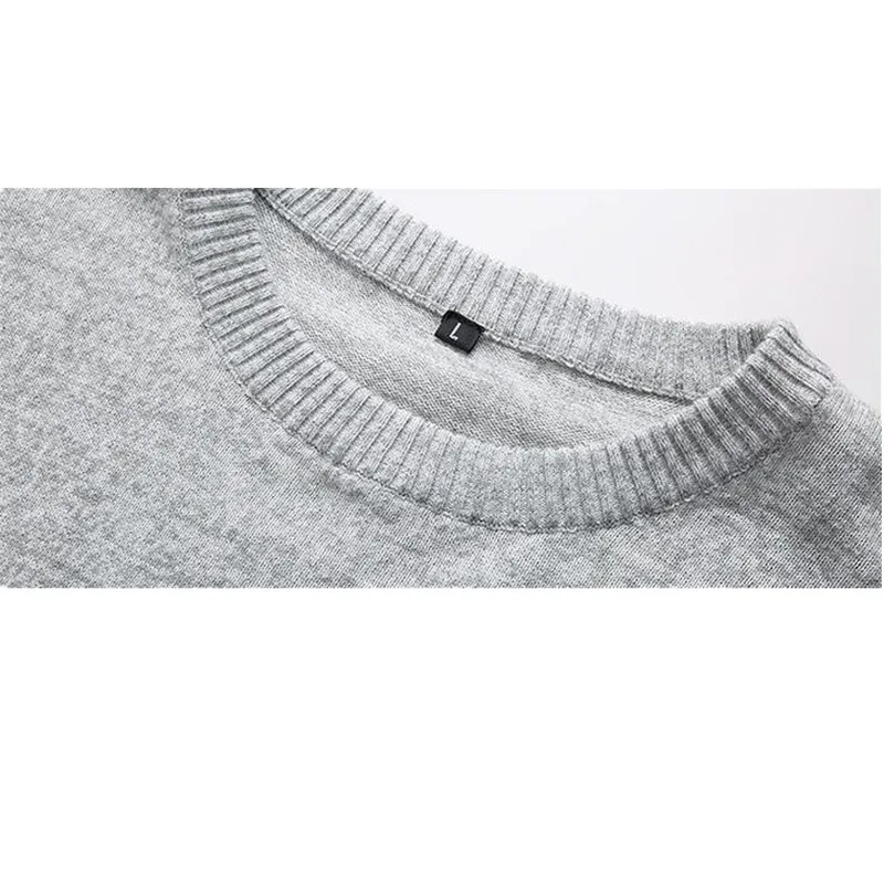 New Spring Autumn Fashion Casual Knitted Sweater Mens Harmont 100%cotton solid pullover men Blaine O-neck slim fit sweaters 6