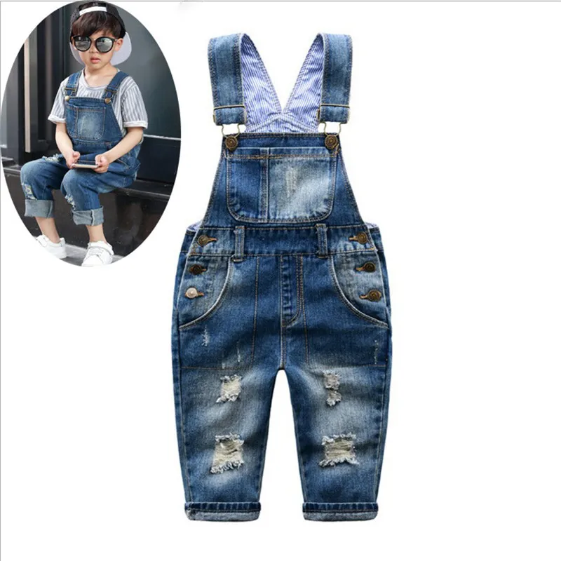 Spring Autumn Children clothing Boy girl fashion Holes solid color
