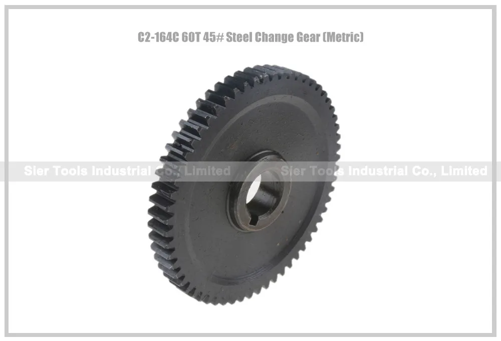 C2-500C 6PCS 45# Steel Change Gear Set SIEG C2 C3 Steel Change Gear Metric Type