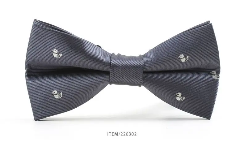 Mantieqingway Формальные полиэстер Bowties для Для мужчин с животным принтом галстук-бабочку мультфильм и рыба и автомобиля Галстуки Галстук для