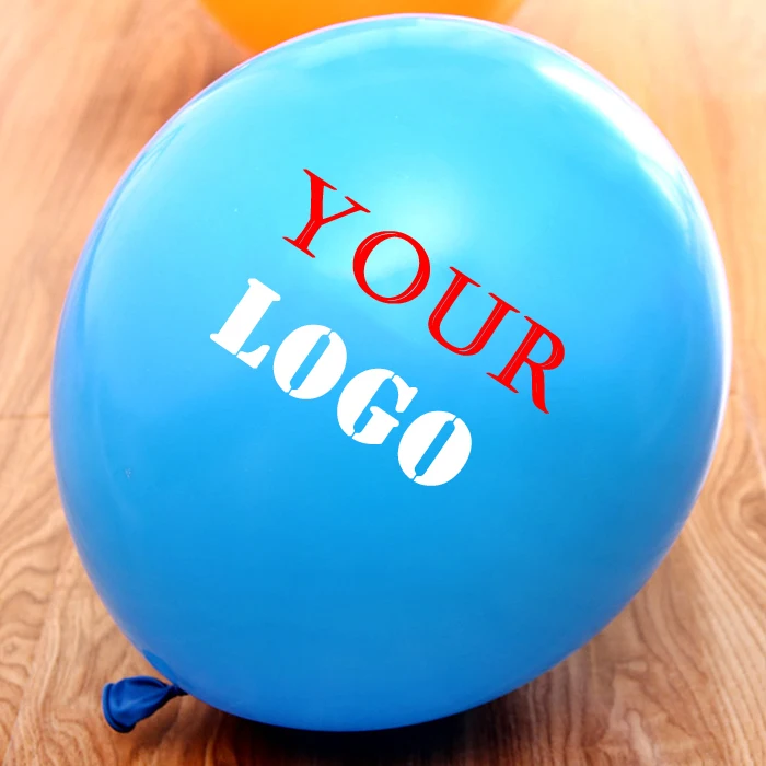 10 inch customize made Balloon Custom advertising balloons Company LOGO