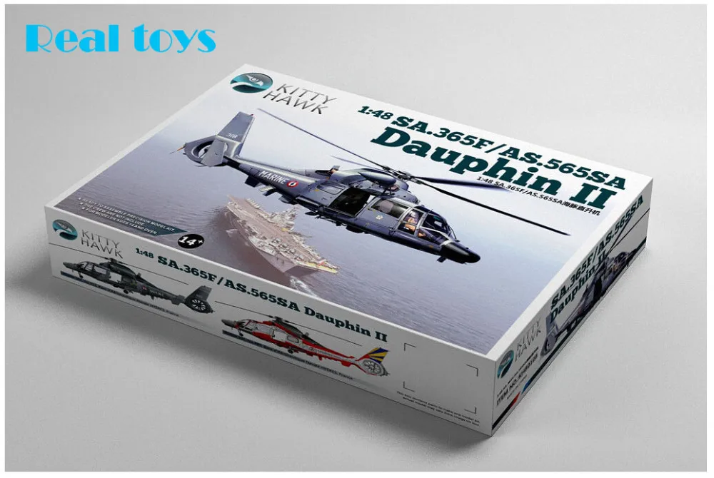 Набор пластиковых моделей Kitty hawk KH80108 1/48 SA.365F/AS.565SA Dauphin II