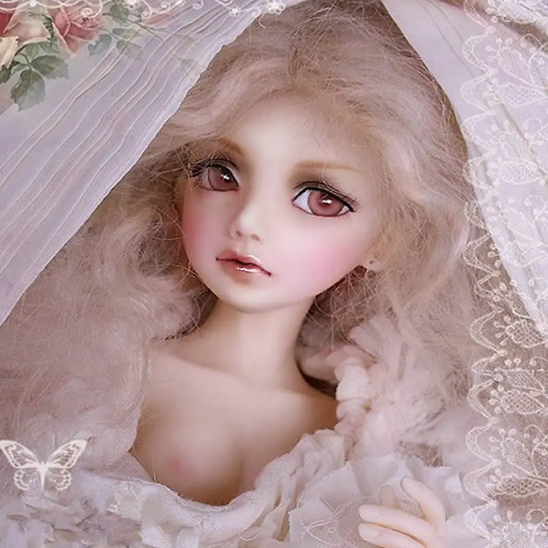 

Soul Katie.A BJD Doll 1/4 bjd heigh quality resign ball jiont dolls toys sd model for girl collection toys gift