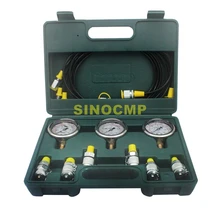 XZTK-60 Excavator Hydraulic Pressure Test Kit, Hydraulic Pressure Gauge, Pressure Test Gauge Coupling