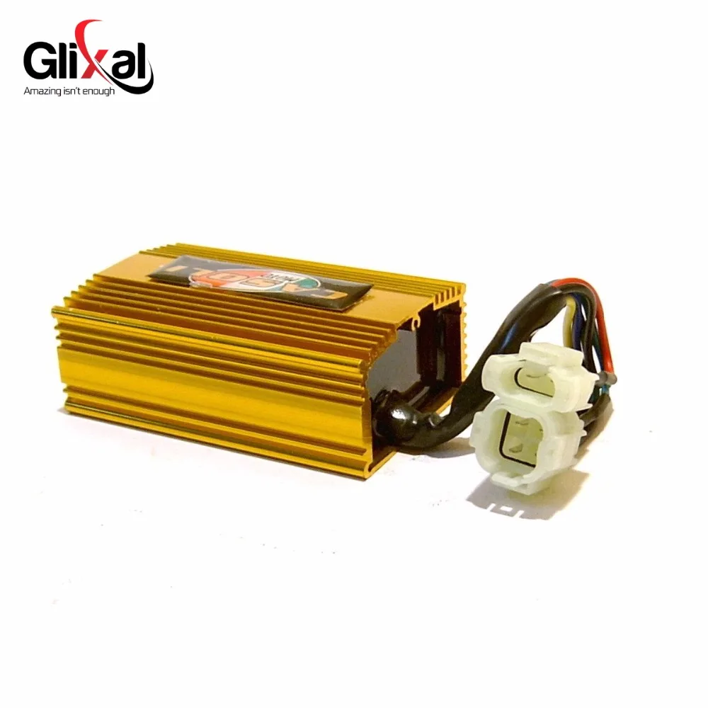 

Glixal DC Fired High Performance Alloy Racing CDI Box GY6 50cc 150cc 139QMB 157QMJ Scooter Moped ATV Go Kart (NO REV LIMIT)