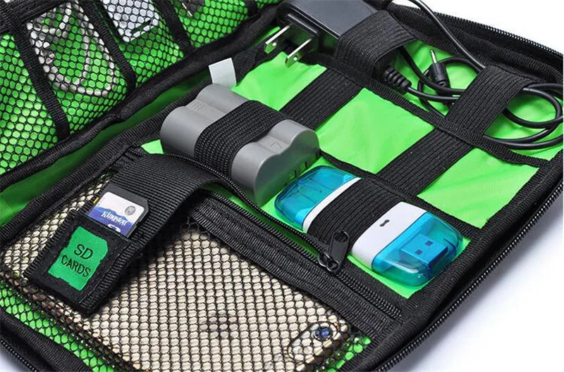 Органайзер для гаджетов, USB кабель, сумка для хранения, для путешествий, цифровые электронные аксессуары, чехол, USB зарядное устройство, внешний аккумулятор, держатель, комплект, сумка