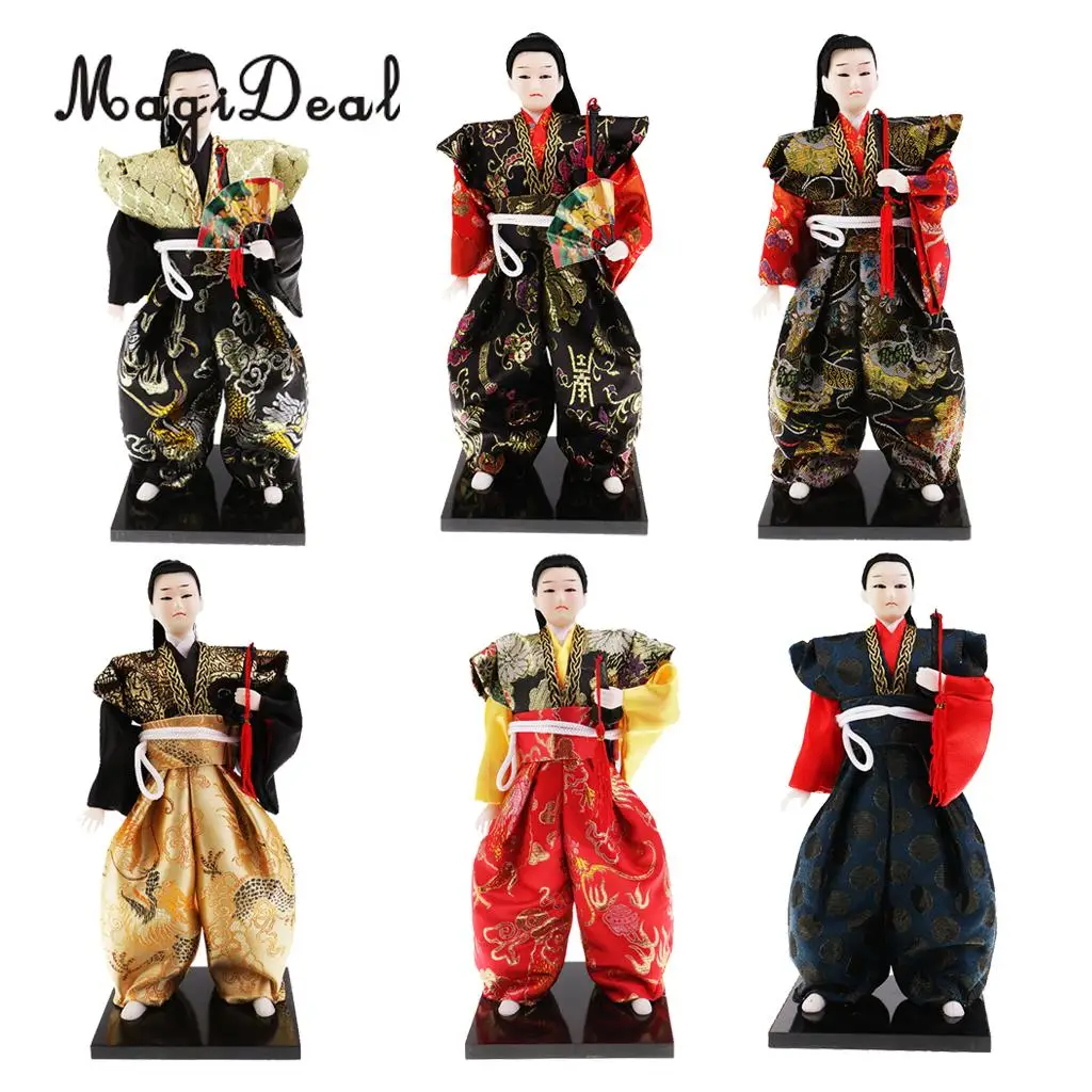 Japanese Samurai Doll Ornaments Japanese Children Gift Home Decor 30CM