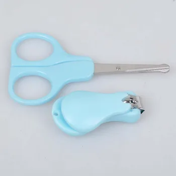 

3Set Baby Nail Clipper Set Practical Baby Clipper Trimmer Convenient Daily Infant Scissors Care Set Friends Baby Care BB0053