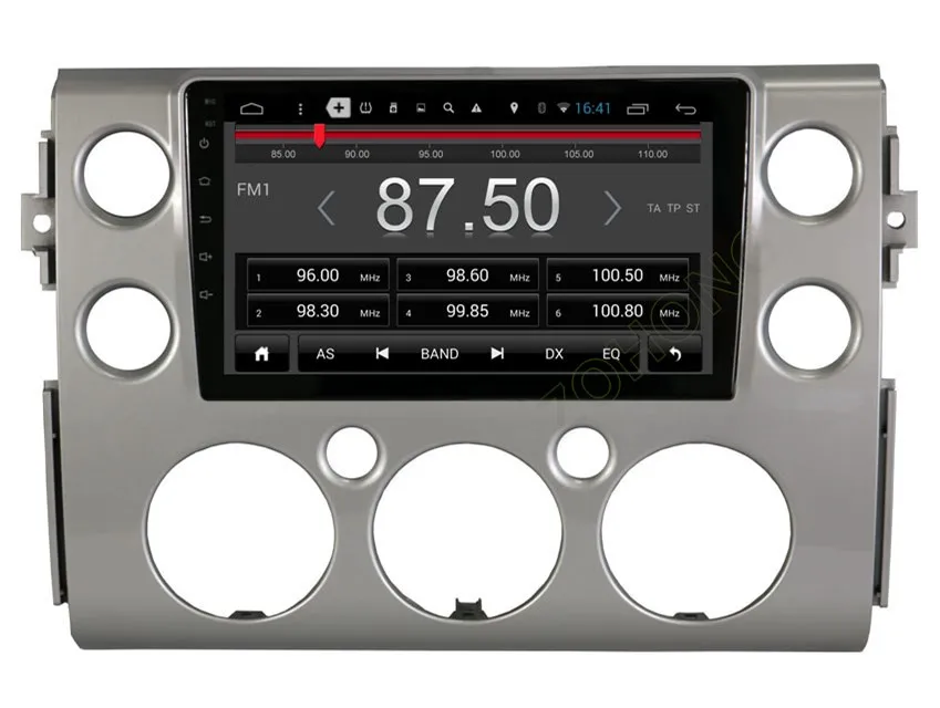 2.5D PIP Octa 8 ядерный Android автомобильный DVD мультимедийный плеер для Toyota FJ Cruiser Авторадио автомобильный gps-навигация, радио, стерео wifi карта