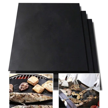 

8pcs Baking Pad Mat BBQ Oven Grill Mat Heat Resistant Non-Stick BBQ Grill Sheet Oven Pan Liners Baking Pad Mat