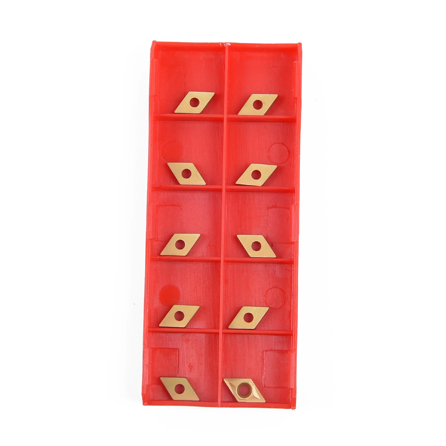 

10x New Insert DCMT070204 US735 DCMT21.51 Carbide Inserts for Lathe Cutter Tool