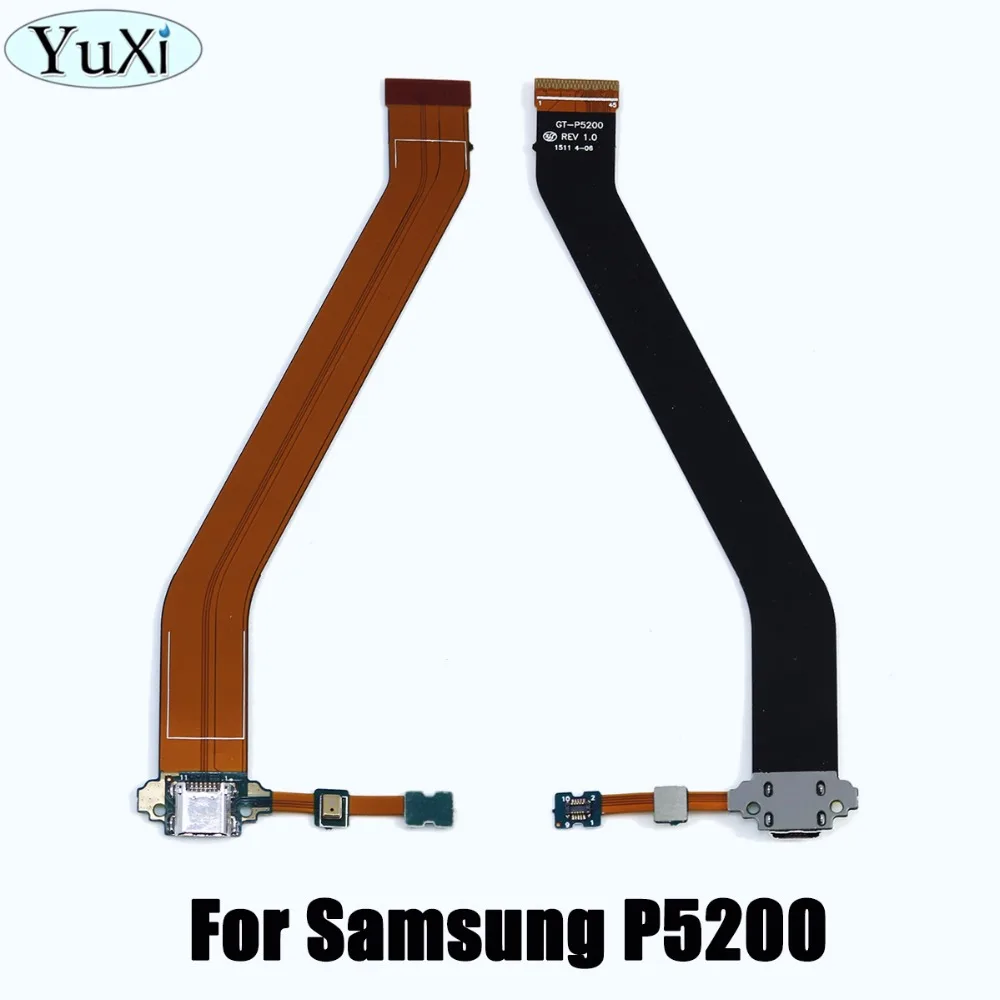 

YuXi 1PCS For Samsung Galaxy Tab 3 10.1 P5200 P5210 Charger Charging Flex Cable USB Dock Connector Port + Microphone Cables