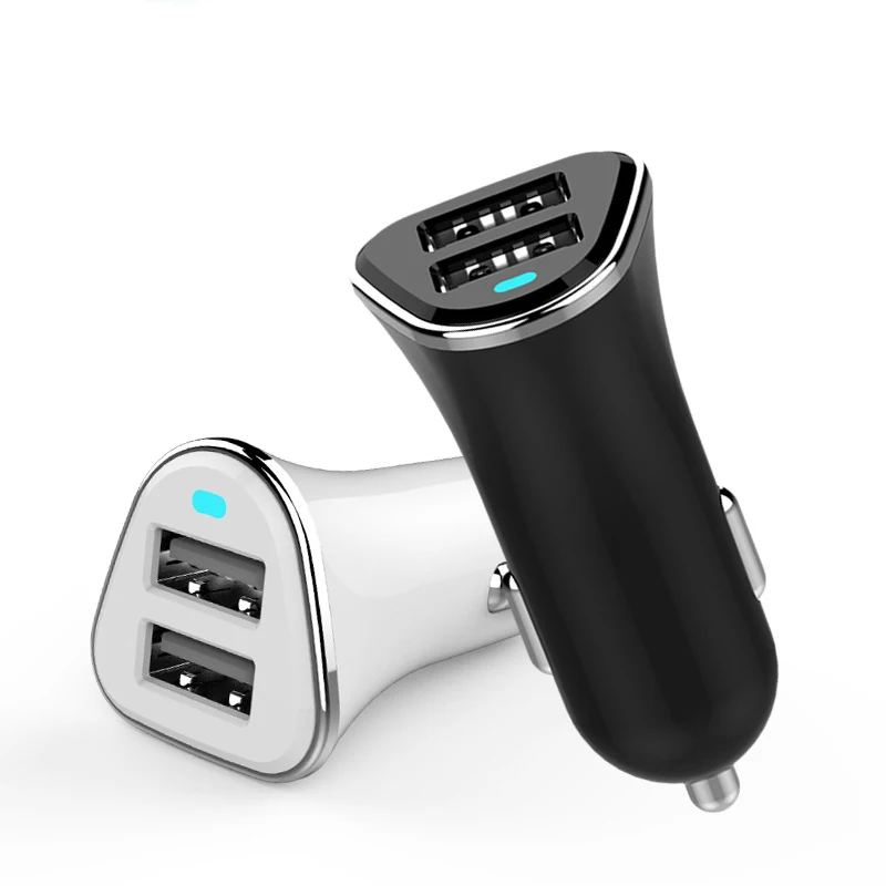 DCAE Dual USB Car Charger Fast Charge Mobile Phone Car charger adapter