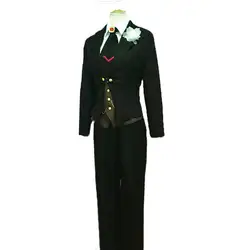 Игры Fate/Апокриф судьба Grand для Мордред Косплэй костюм таможенные Обувь для девочек черный полный костюм Длинные штаны форма