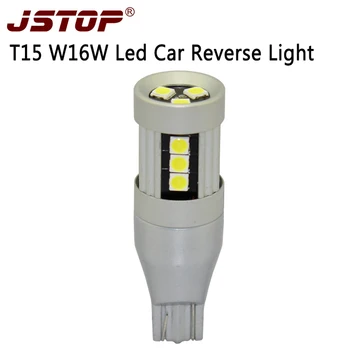 

JSTO Phigh quality led Car lights 12-24VAC 6000K 3030smd w16w t15 Reverse lamp Super bright bulbs Autolamp led Reversing Lights