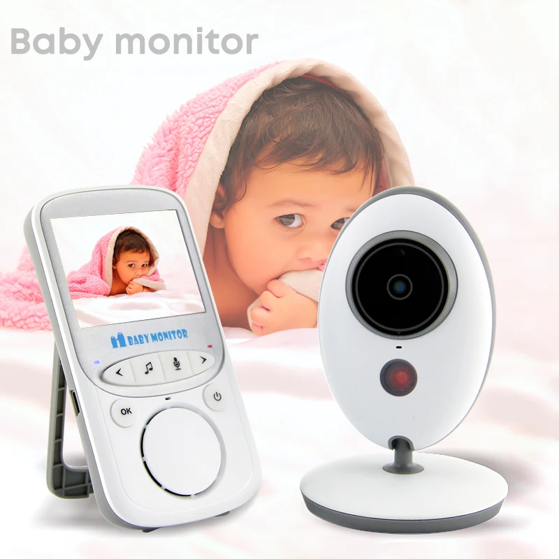 

Wireless LCD Audio Video Baby Monitor VB605 Radio Nanny Music Intercom IR 24h Portable Baby Camera Baby Walkie Talkie Babysitter