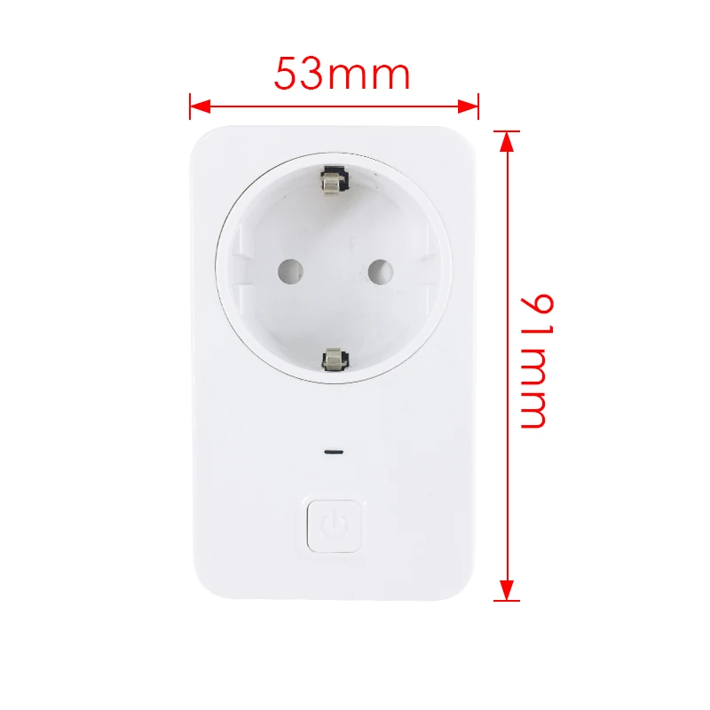 QIACHIP Smart Power Socket Plug Wifi Socket Outlet Intelligent EU Wireless Remote Control Timing For Smart Home Amazon Alexa 4