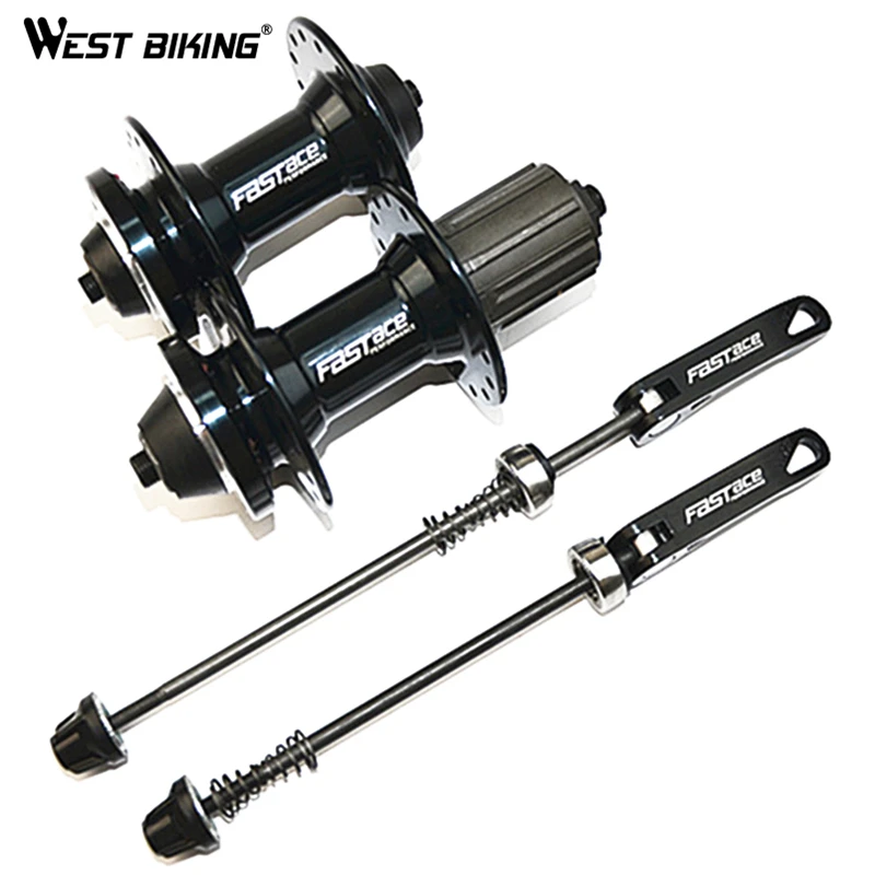 Road Mountain Bicycle Hub Disc Bearing 32 Hole Front and Rear Set Hubs