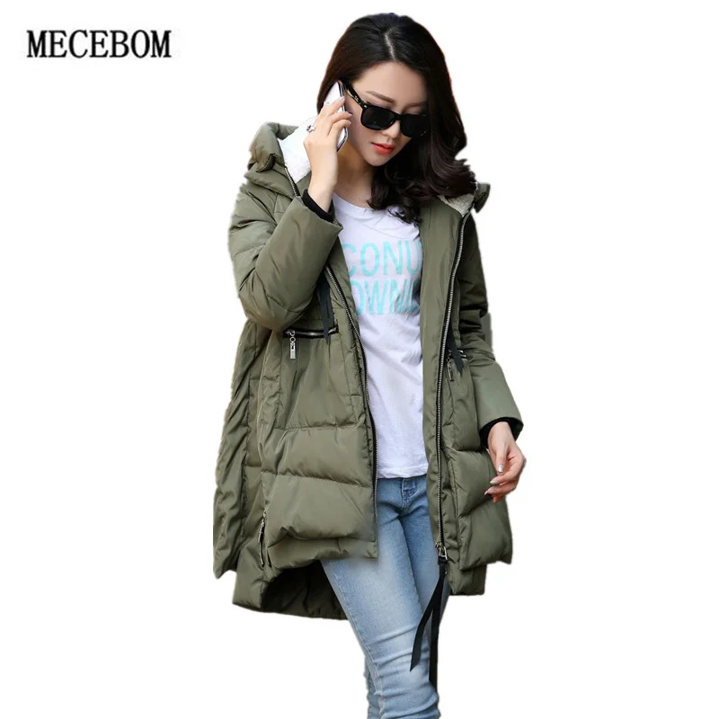 MECEBOM 2017 the warmest winter clothing Women's Thickened