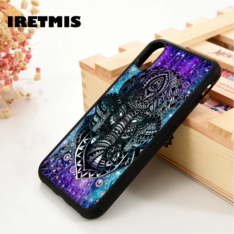 Iretmis 5 5S SE 6 6S Чехол Для Телефона iPhone 7 8 plus X Xs 11 Pro Max XR лорд Ганеш звезды индуистский