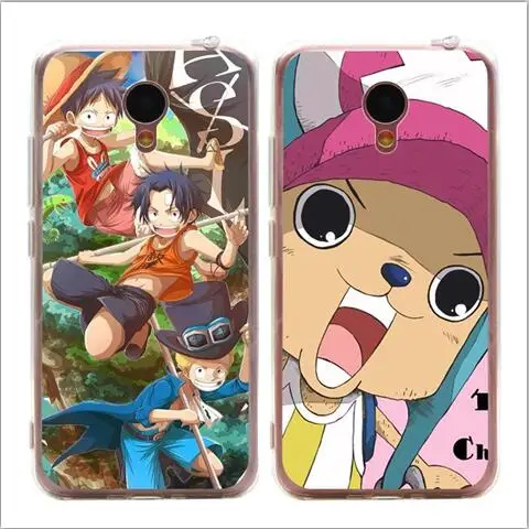 

For Meizu MX4 Pro/MX5/MX6/PRO 6 case ONE PIECE Luffy cartoon anime design soft silicon plastic case