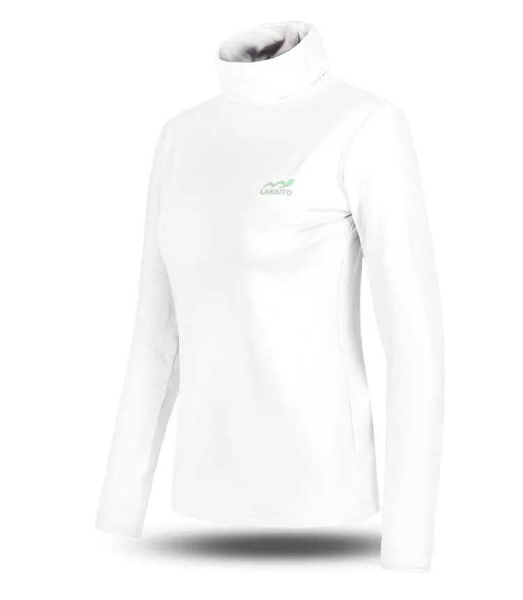 Зима, Женская быстросохнущая дышащая футболка из флиса, ветрозащитная, защита от ультрафиолета, сохраняющая тепло, футболка для лыжного восхождения, футболка "Велоспорт"