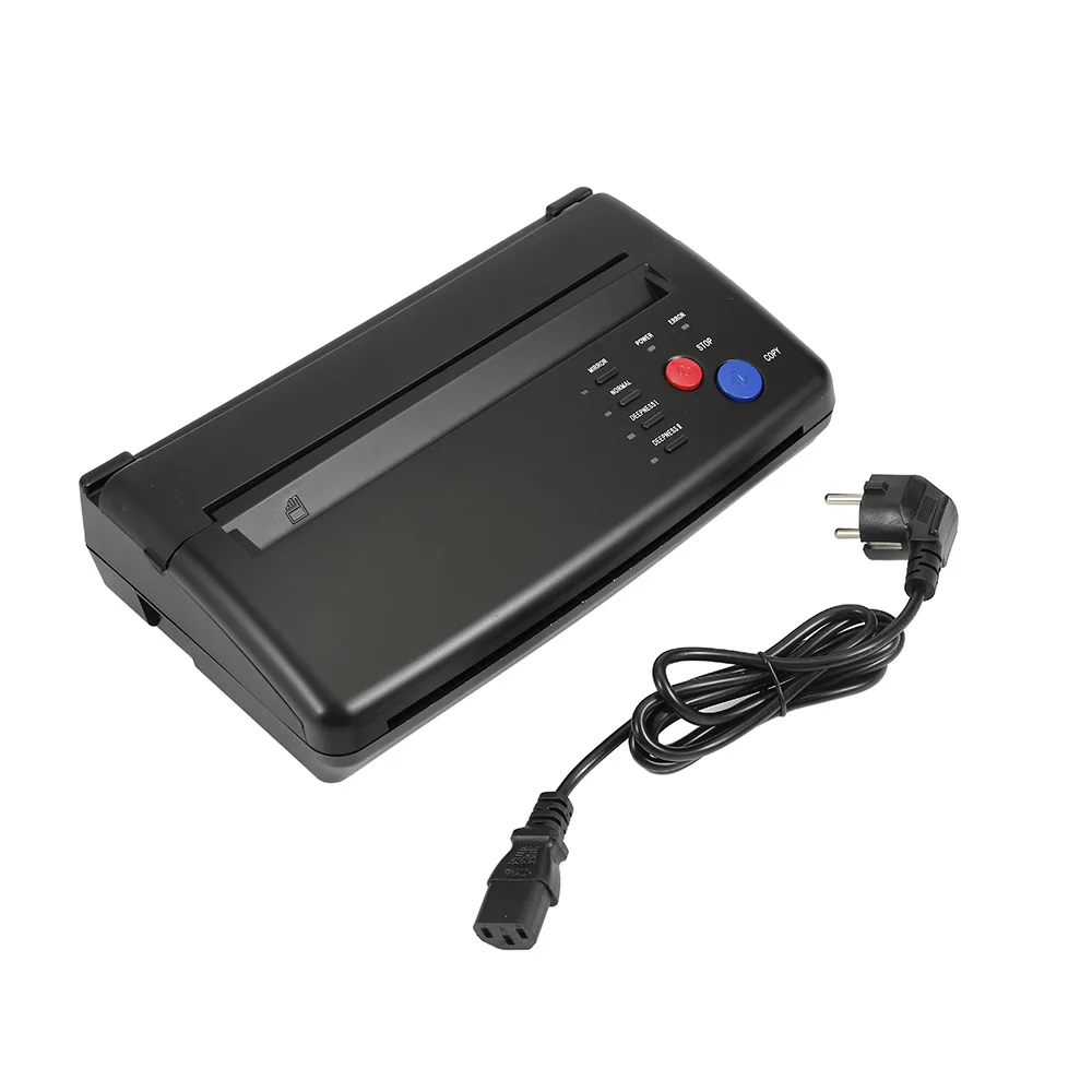 

New Tattoo Stencil Transfer Flash Copier Thermal Hectograph Printer Machine CIS Scan Black Color US UK AU EU Plug Available