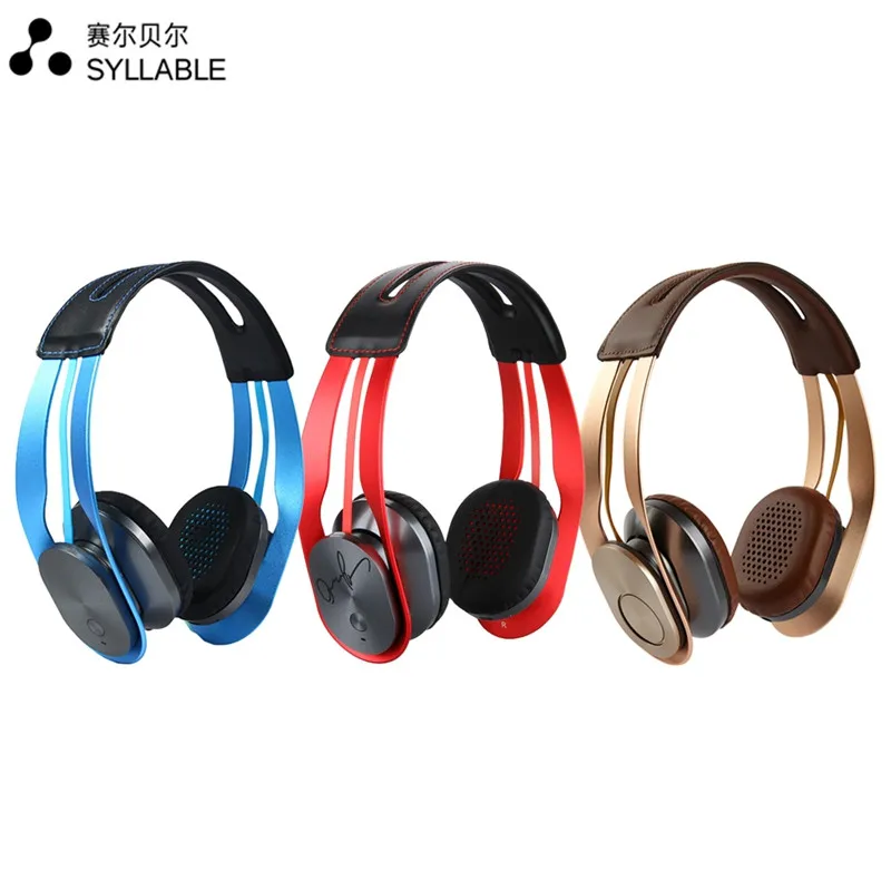 Syllable G700 Stereo Bluetooth 4.0 Headphone 3.5mm HIFI NFC Noise Cancellation Double Microphone 