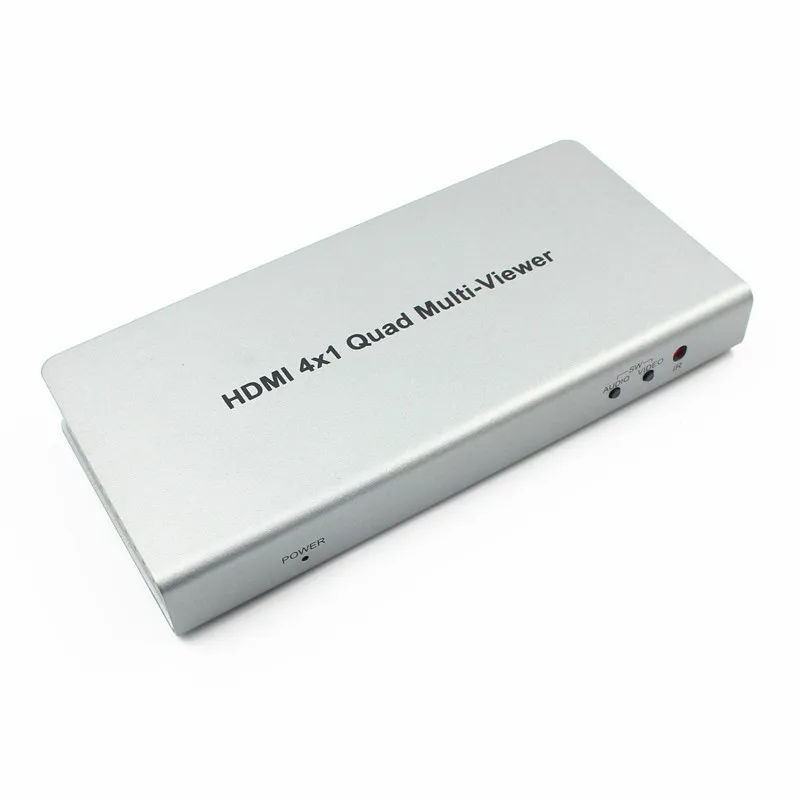 1080P мульти-Просмотр 4 в 1 поддержка пяти моделей коммутационный разветвитель дисплей ИК-контроль HDMI HDCP распределитель видео коммутатор