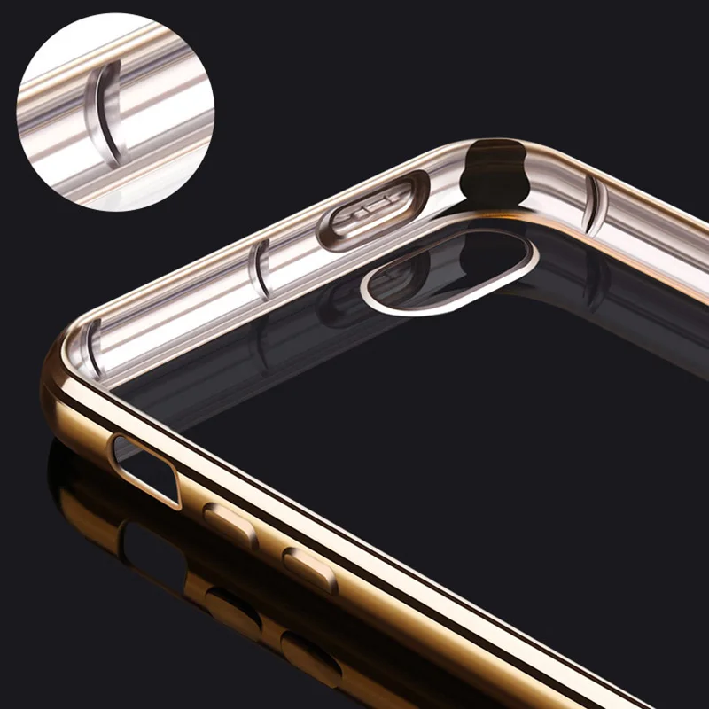 Прозрачный силиконовый чехол из ТПУ для iPhone 5 SE модный прозрачный Ультратонкий