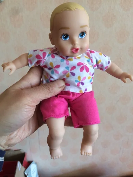 Симпатичная имитация Мягкая кукла для малышей, детская игрушка для девочек, подарок на день рождения 20 см