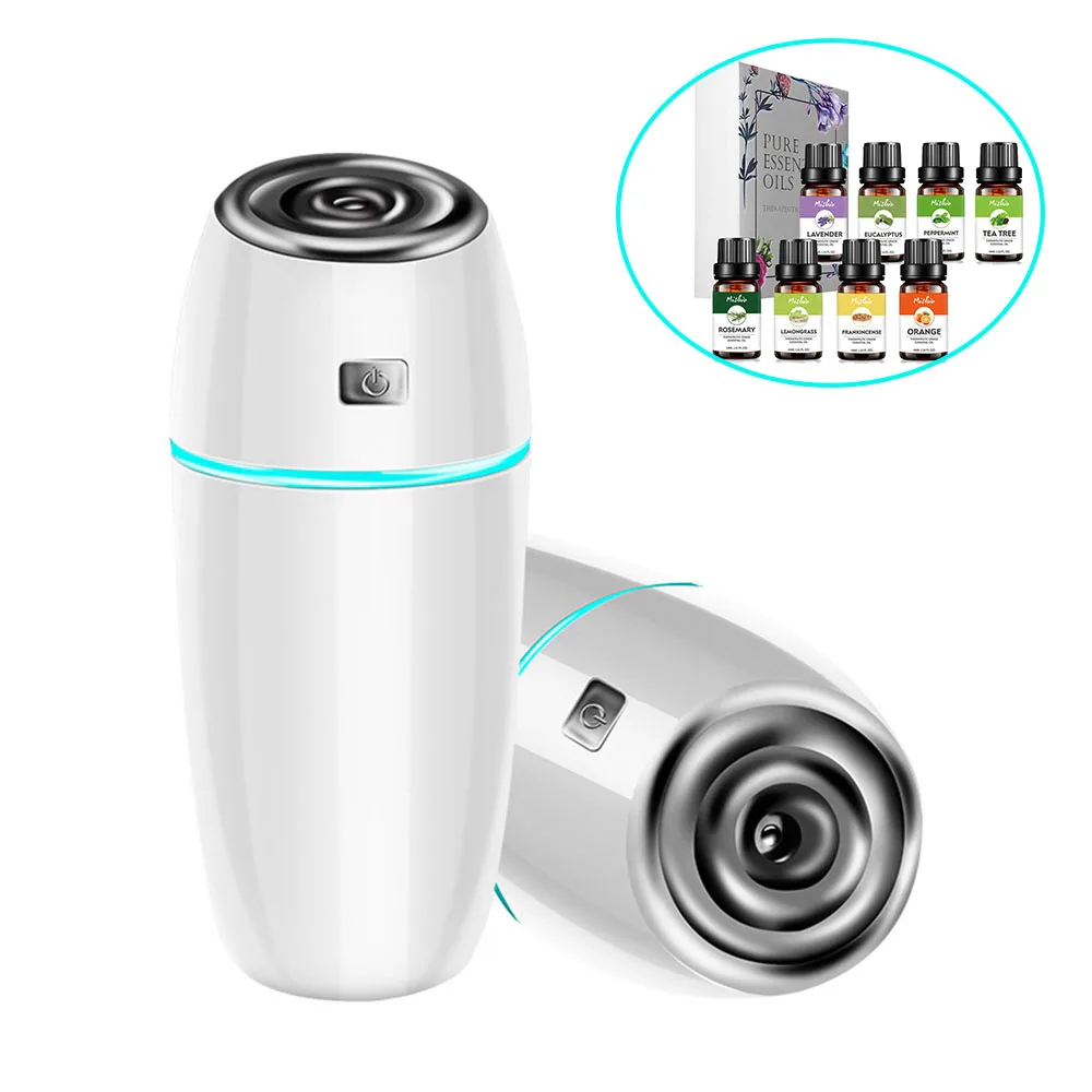 

USB Hydration Humidifier Ultrasonic Air Purifier Essential Oil Diffuser 7 Color LED Light Air Humidifier for Home/ Car/ Office