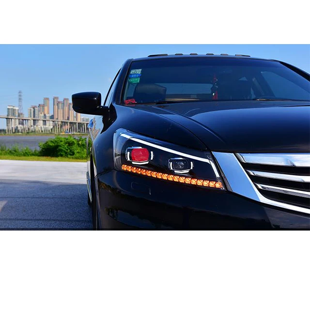 Vland Led Front Head Light Fit For Honda Accord Headlights 2008 2009 Vland Led Front Head Light Fit For Honda Accord Headlights 2008 2009 2010 2017 Lamp Stripe Bi Xenon Beam In Car Embly From