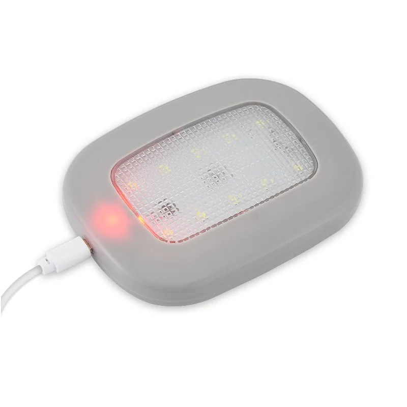 Потолочная Магнитная Светодиодная лампа с USB зарядкой белая/синяя|Передние