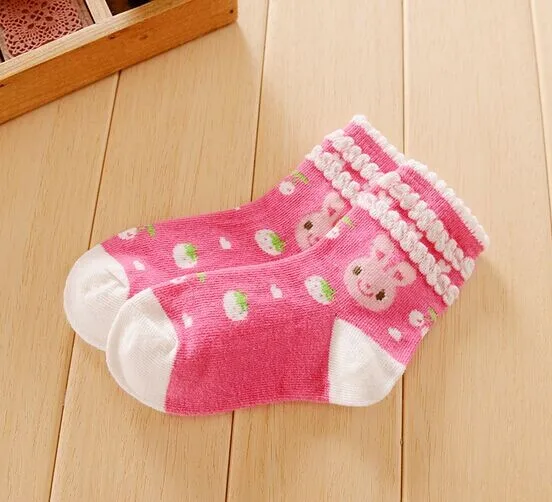 5 пар, носки с изображением кролика, детские носки до щиколотки с рисунком из мультфильма, носки принцессы для девочек, b1tws0032