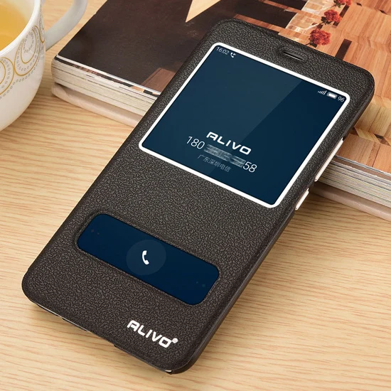 Meizu M3 Note Leather Case With Window View High Quality Protector Flip Cover Case For Meizu Meilan Note 3 Phone Free Shipping