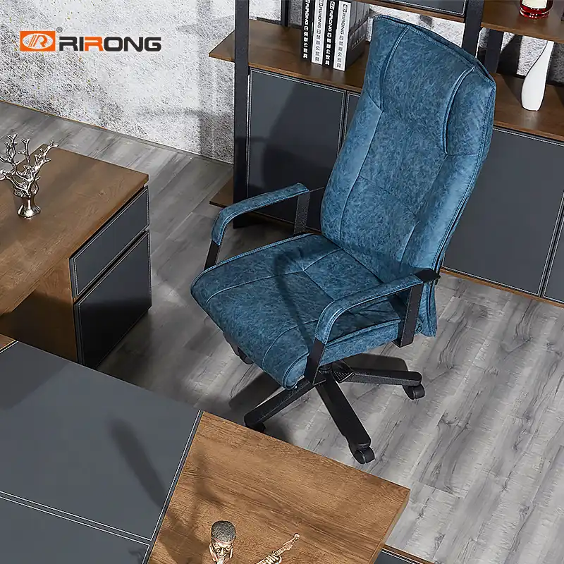 Antique Design Office Home Study Executive Swivel Recliner Manager Boss Movable Leather Chair Office Chairs Aliexpress