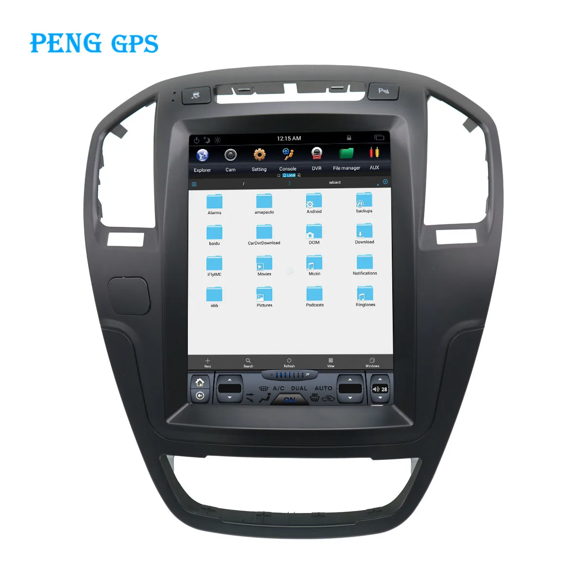 Clearance Android 7.1 Tesla Vertical Screen Car GPS Navigation for Opel Insignia Vauxhall Holden/Buick Regal 2009-2013 1080P multimedia 4