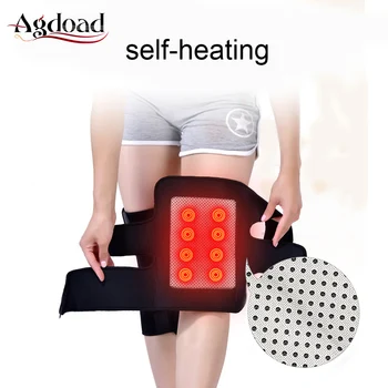 

3pcs Self Heating Knee Pads Neck Elbow Knee Support Brace Health Care Magnet Heat Therapy Knee Pain Relief Wrist Brace Support