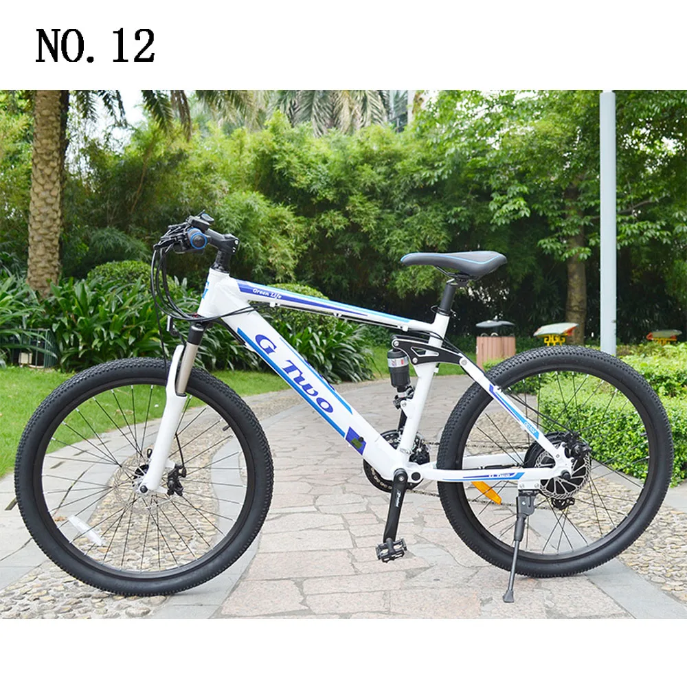 Discount 26 inches Hidden Battery Electric Bicycle 48V 250W 8.7A battery  Aluminum Alloy Frame Disc Brake 21 Speed E Mountain Bike 26