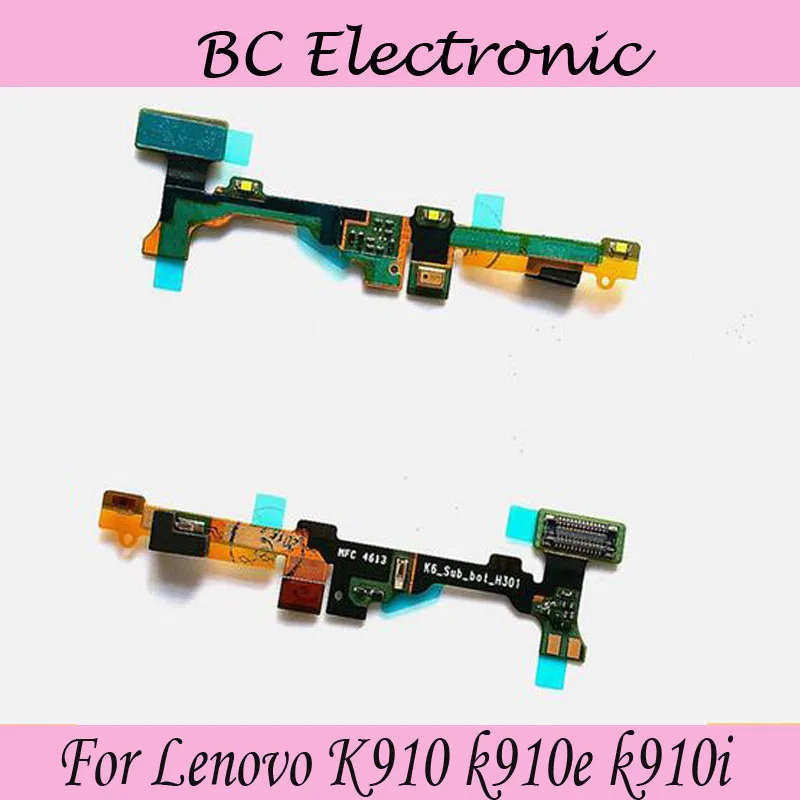 Подплаты FPC микрофон шлейф для Lenovo K910 k910e k910iCell телефон бесплатная доставка 2