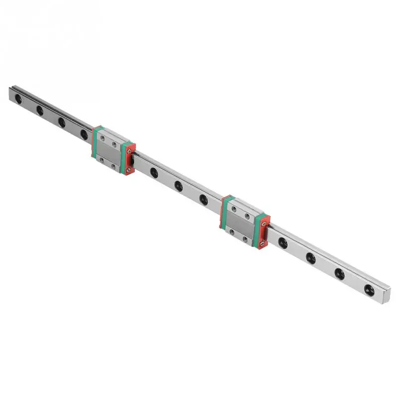 

300mm Length Linear Guide Rail 9mm Width linear motion rail with 2pcs MGN9B Rail Block Carriage Linear Slide rail MGN9B