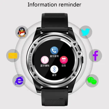 

Bluetooth DT18 32G Smart Watch Sport Bracelet Bluetooth Camera Music Clock Display Sleep Monitor Smart Watch Phone Men Women